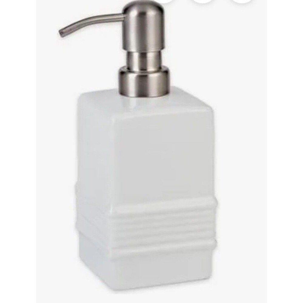 RSVP International Stoneware Soap Dispenser Collection Decorative Countertop